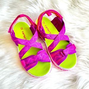 NIB Carters Splash 3G Pink Sandals